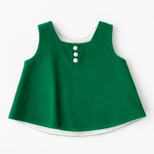 Toddle Tyke Green Velvet Jumper Top